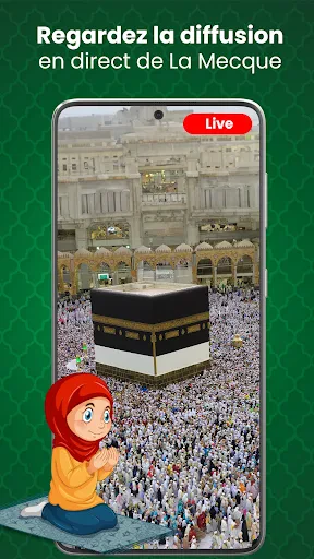 Boussole Qibla-Qibla Direction screenshot