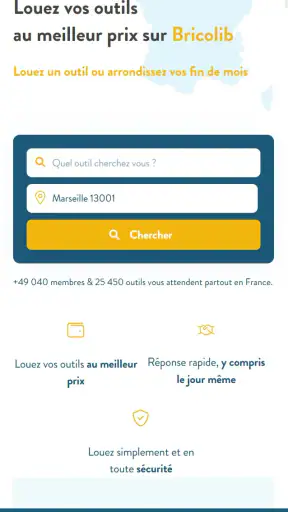 Bricolib screenshot