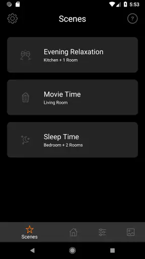 Brilliant Smart Home System screenshot