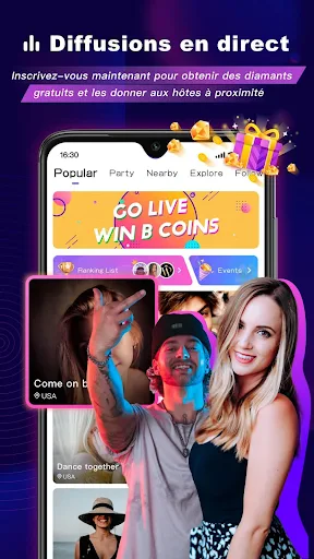 BuzzCast- Chat vidéo en direct screenshot