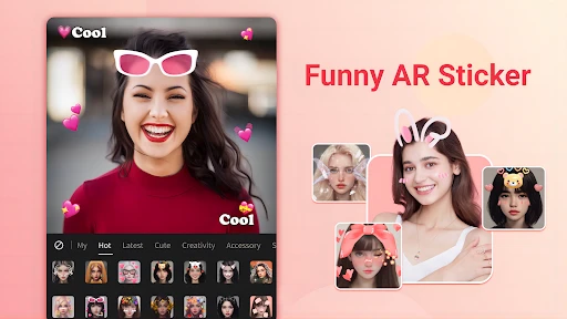 Caméra beauté - Caméra selfie screenshot