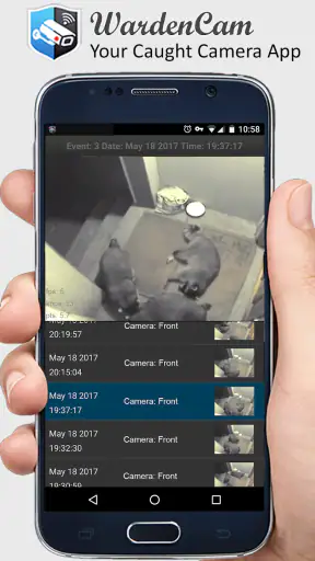 Caméra de sécurité WardenCam screenshot