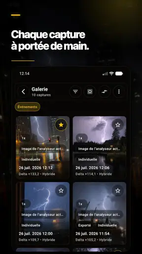 Capture Foudre - Lumière screenshot