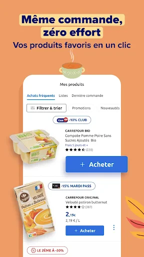 Carrefour France screenshot