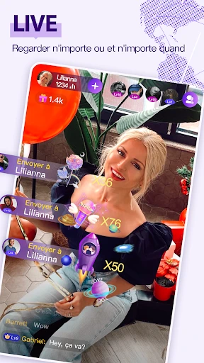 Chamet -Chat vidéo & Rencontre screenshot