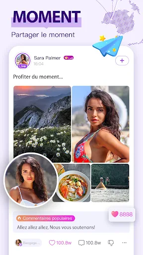 Chamet -Chat vidéo & Rencontre screenshot