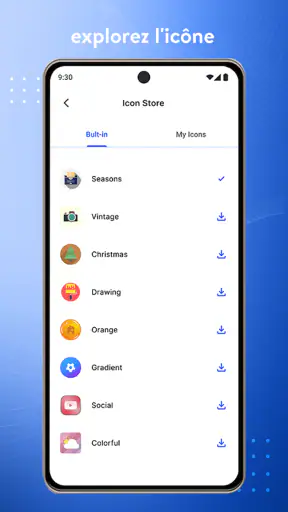 Changeur et éditeur d'icônes screenshot