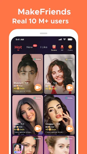 Chat en temps réel - Whatslive screenshot