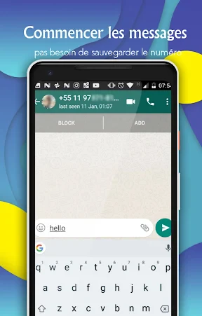 ChatDirect - Sans sauvegarde screenshot