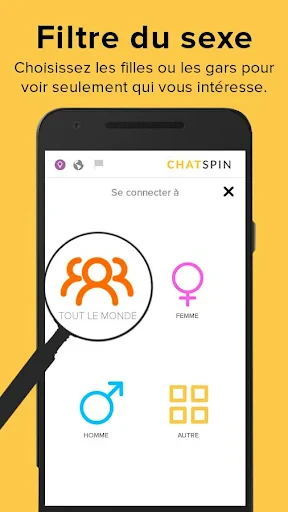 Chatspin - Chatvidéo aléatoire screenshot