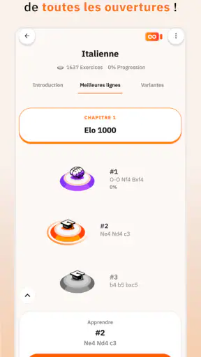 ChessFlare : Cours d’échecs screenshot
