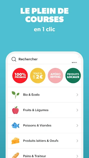 Chronodrive : courses en ligne screenshot