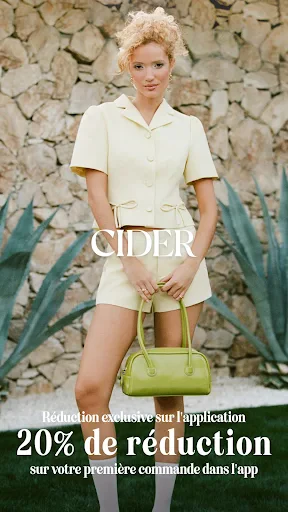 CIDER - Vêtements & Mode screenshot