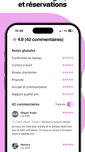 Click&Boat Location de bateaux screenshot
