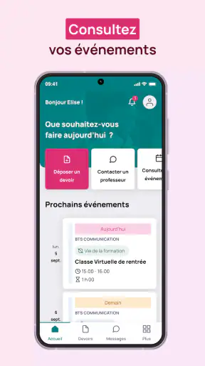 Cned screenshot