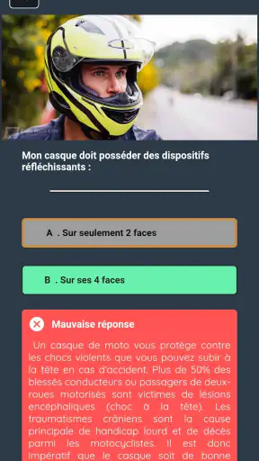Code Moto ETM - Permis A A1 A2 screenshot