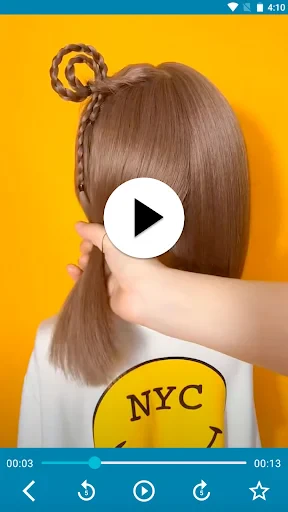 Coiffures pour cheveux courts screenshot