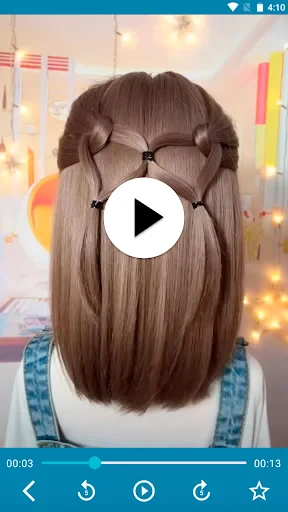 Coiffures pour cheveux courts screenshot