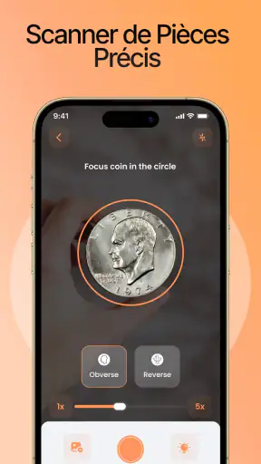 CoinIn - scan pièce de monnaie screenshot