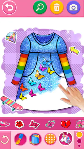 Coloration et dessin de robe screenshot