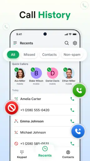 Contacts - Phone Call Launcher screenshot
