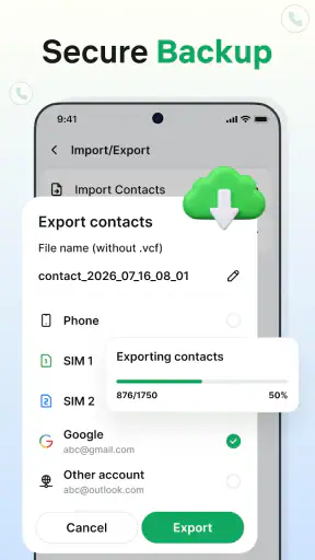 Contacts - Phone Call Launcher screenshot