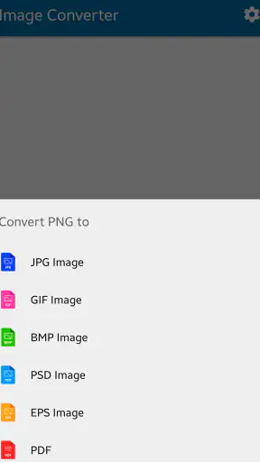 Convertisseur photo image PDF screenshot