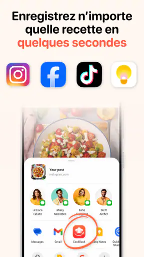 CookBook - Carnet de Recettes screenshot