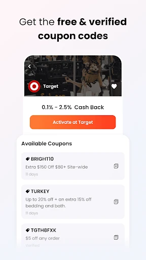 Coupert - Coupons & Cash Back screenshot
