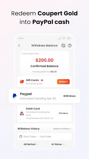 Coupert - Coupons & Cash Back screenshot
