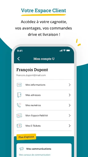Courses U vos courses en ligne screenshot