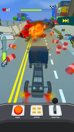 Crazy Rush 3D - Course Auto screenshot