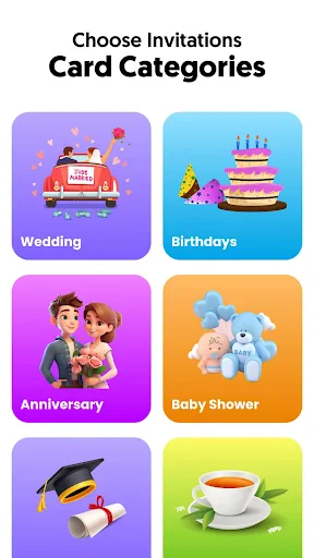 Créateur cartes d'invitation screenshot