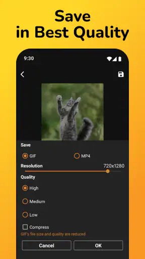 Créateur GIF et éditeur GIF screenshot