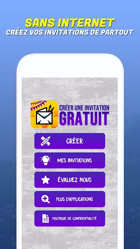 Créer une carte d'invitation screenshot