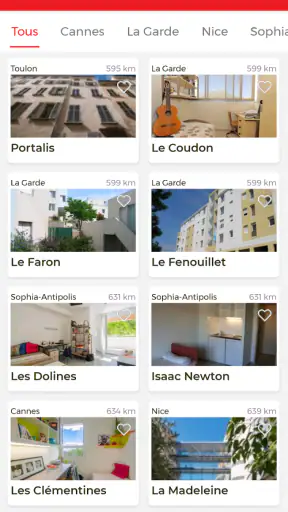 Crous Mobile screenshot