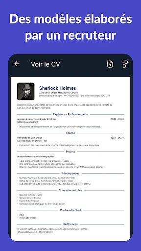 Curriculum Vitae - CV Engineer screenshot