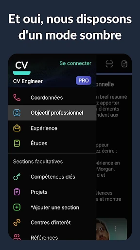 Curriculum Vitae - CV Engineer screenshot