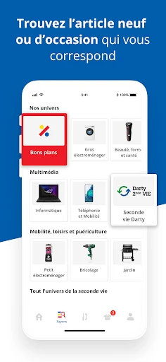Darty Magasin & Achat en ligne screenshot