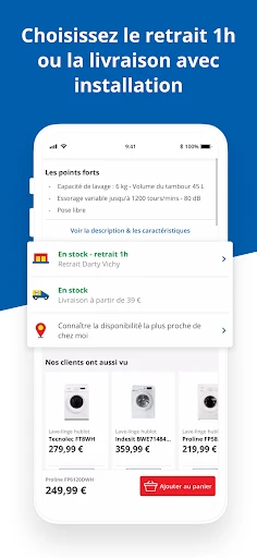 Darty Magasin & Achat en ligne screenshot