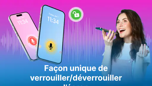 Déverrouiller l'écran par voix screenshot