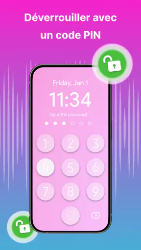 Déverrouiller l'écran par voix screenshot