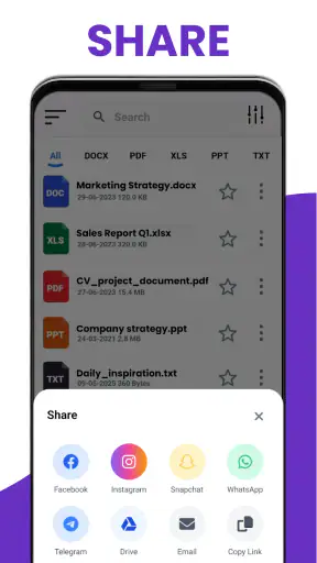 Docx Reader & Word Office screenshot