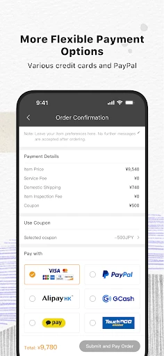 Doorzo – Service proxy Japon screenshot