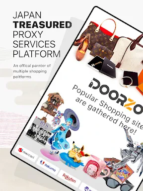 Doorzo – Service proxy Japon screenshot