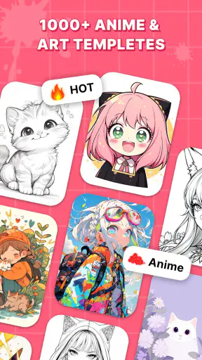 Draw Anime: AR Sketch App screenshot