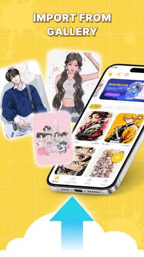 Draw Anime: AR Sketch App screenshot