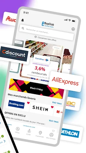 eBuyClub CashBack & code promo screenshot