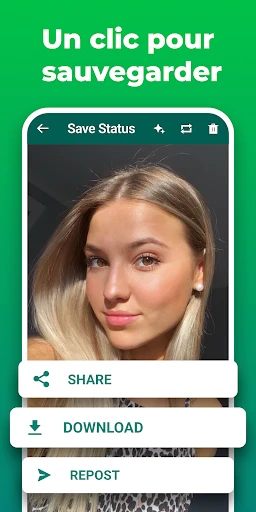 Économiseur de statut screenshot