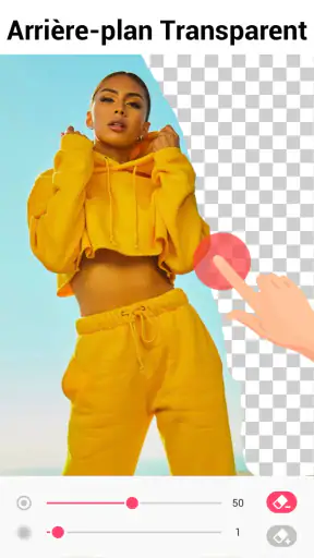 Effaceur de fond - BG Eraser screenshot
